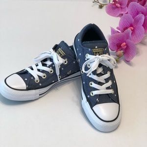 Women’s Converse All Star Denim Polka Dot